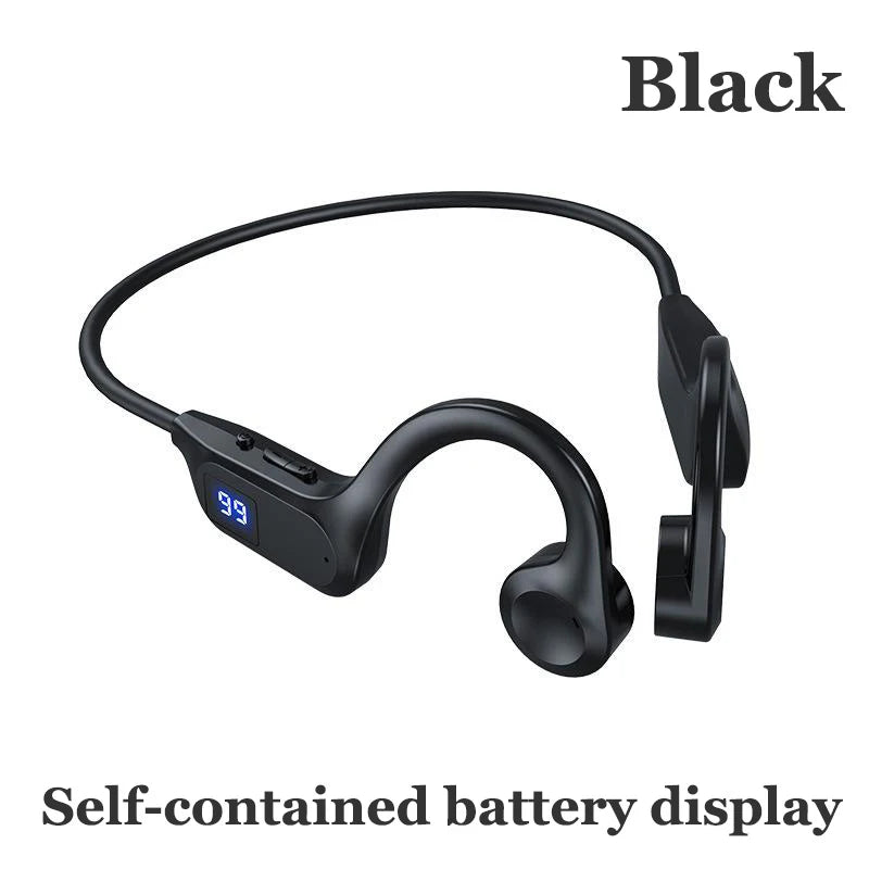 BMAD Bone Conduction Wireless Earphone Sport Swimming Bluetooth Compatible Headphone Hand-free With Mic For Running X7 Earbuds