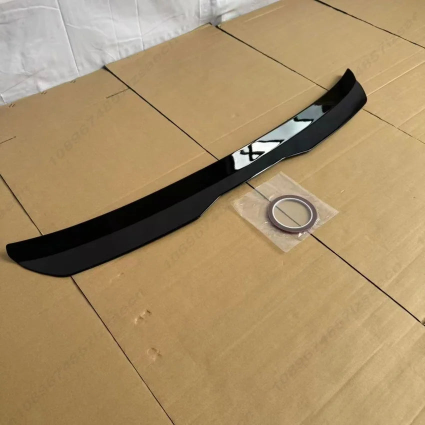 For Volkswagen Golf 7 7.5 MK 7 7.5 GTI R GTD R-line 2013-2019 Hatchback Rear Trunk Lip Rear Roof Spoiler Wing Body kit Black ABS