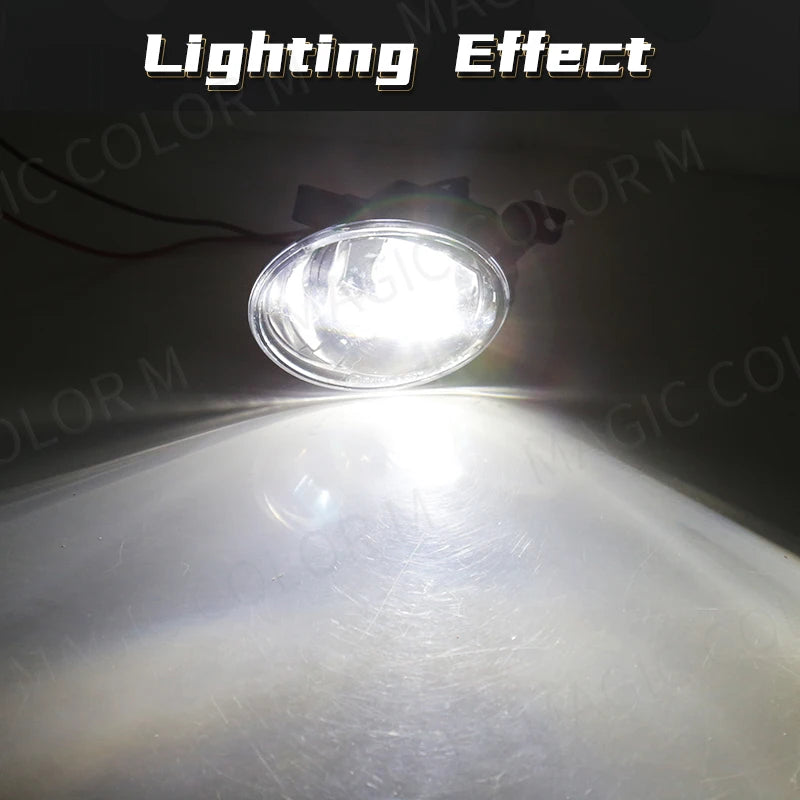 LED Fog Light For VW Volkswagen Golf Hatchback Wagon 2010 2011 2012 2013 2014 Fog Lamp Headlight Front Bumper Car Accessories