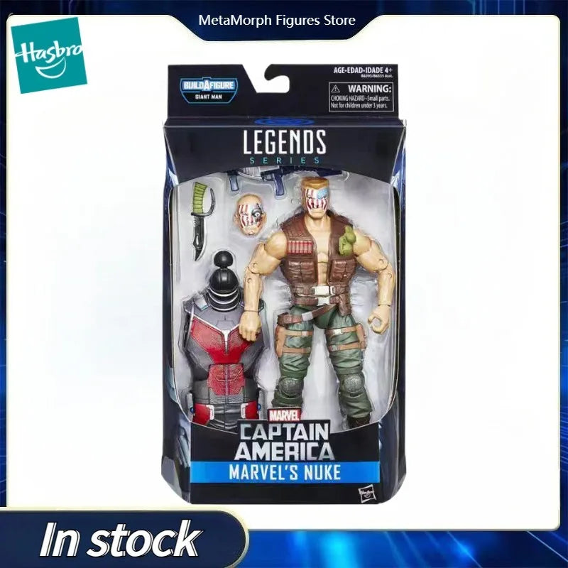 Original Hasbro Marvel Legends Series CAPTAIN AMERICA MARVEL'S NUKE Action Toy Figure Model