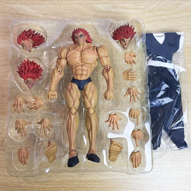 17cm Storm Toys Baki Hanma Action Figure Fighting Anime Son Of Ogre Figure