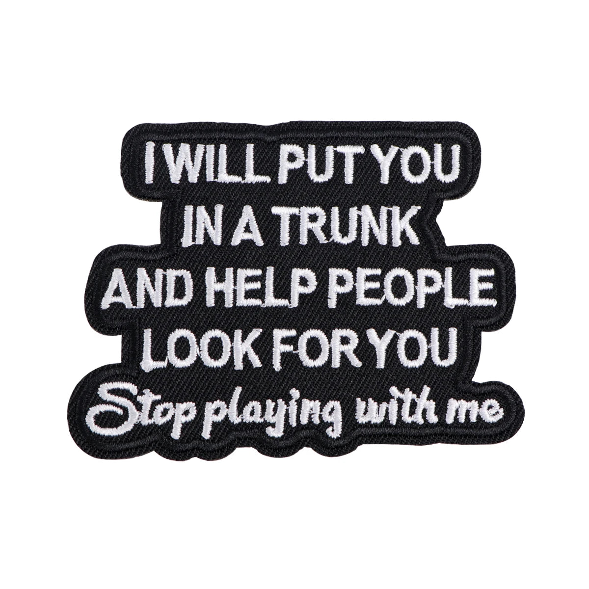 Twilight Moon Embroidery Patch Funny Quotes Iron On Patches For Clothing Thermoadhesive Patches On Clothes DIY Sew Badges