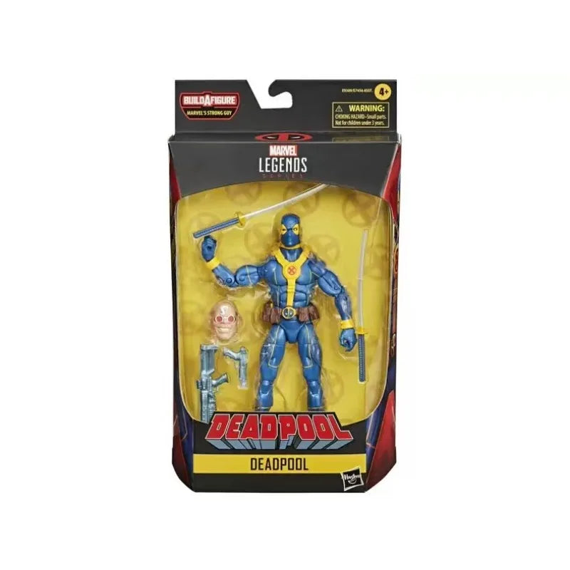 Original Hasbro Marvel Legends Strong Guy BAF Series Deadpool Action Figure Model Toys Collection