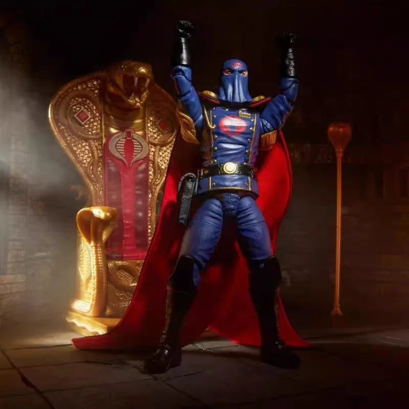 【Pre Sale】Original Hasbro G.I. Joe Classified Series Cobra Commander Action Toy Figure Collection Model