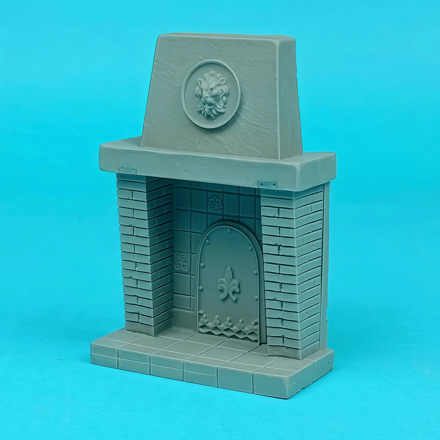 1/35 Resin Model Kit, GK, Scene Layout Props European Fireplace, Unpainted