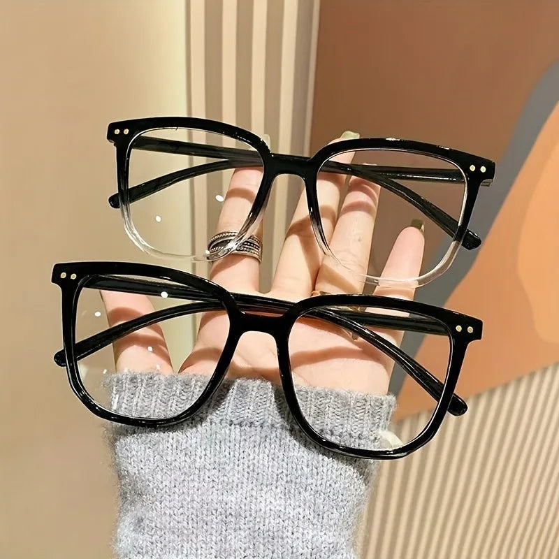 1 Pair/2 Pairs of Unisex Blue Light Blocking Glasses Suitable for Women's Daily Commuting and College Students' Computer Use