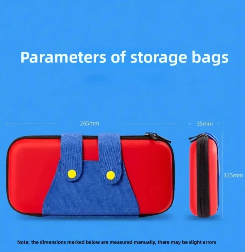 For Switch Storage Bag Portable Ns Console Switch OLED Game Accessories Carrying Case Waterproof Classic Bag