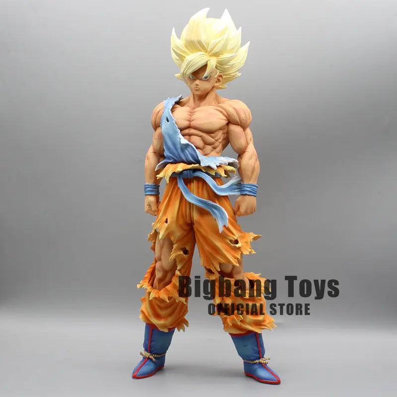 28cm Dragon Ball Z Figure Goku Anime Figures Super Saiyan Goku Gk Statue Gokou PVC Model Toys Doll Collectible Gifts