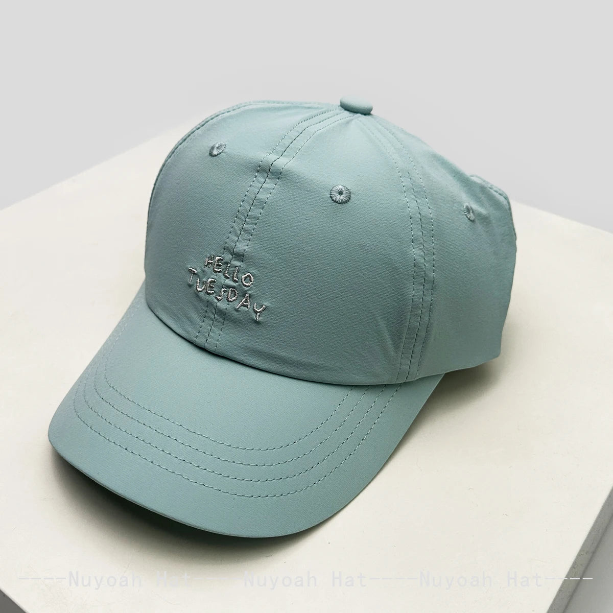 New Men Women Quick-dry Simple Embroidered Letters Baseball Hats Sunshade Elastic Versatile Travel Peaked Caps Fashion Casual