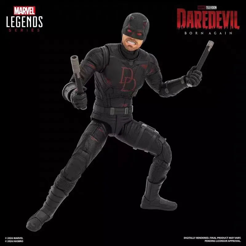 【Pre Sale】Original Hasbro Marvel Legends Series Jessica and Daredevil Anime Figure Toys Model Ornaments