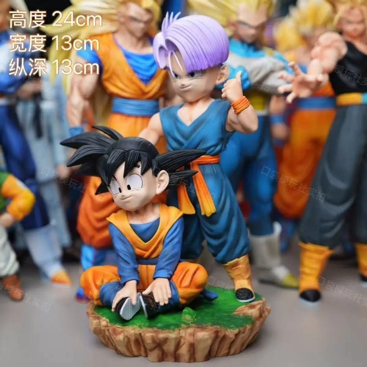 Dragon Ball Z Son Goten Trunks Figure Super Saiyan Action Figures Pvc Statue Collection Model Toys Gifts