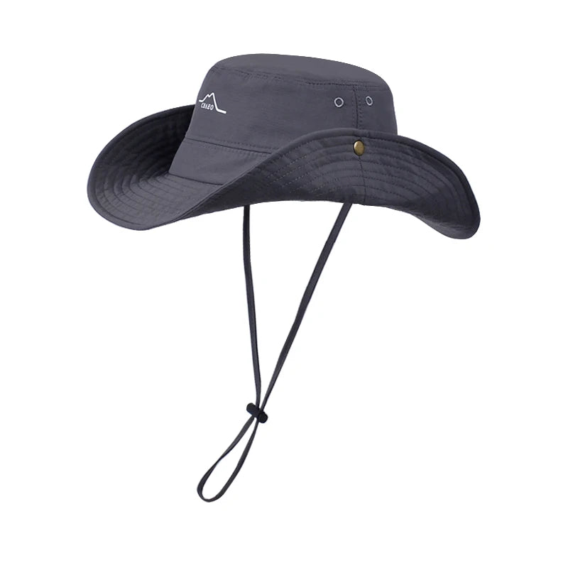 9260New waterproof quick-drying fisherman hat summer large overhang protection hat for men and women outdoor mountaineering fish