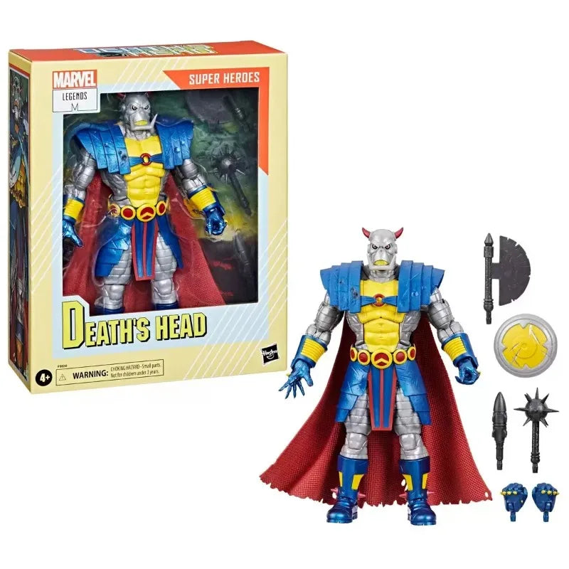 Original Hasbro Marvel Legends Series Super Heroes Deaths Head Action Figure Toy Collection Model