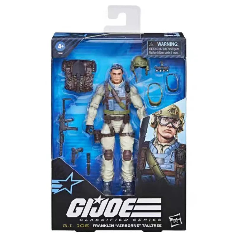 Original Hasbro G.I. Joe Classified Series 6" 115 Franklin Airborne Talltree Action Figure Collection Toys Ornaments