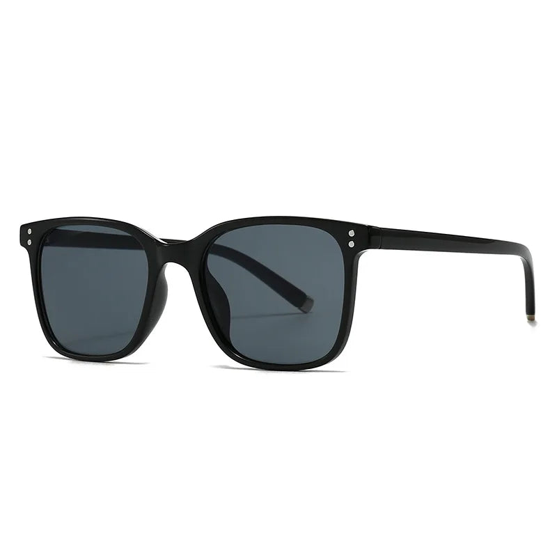 JNPCXI New Retro Square Women Luxury Sunglasses Fashion Rivets Blue Men Sun Glasses Shades UV400