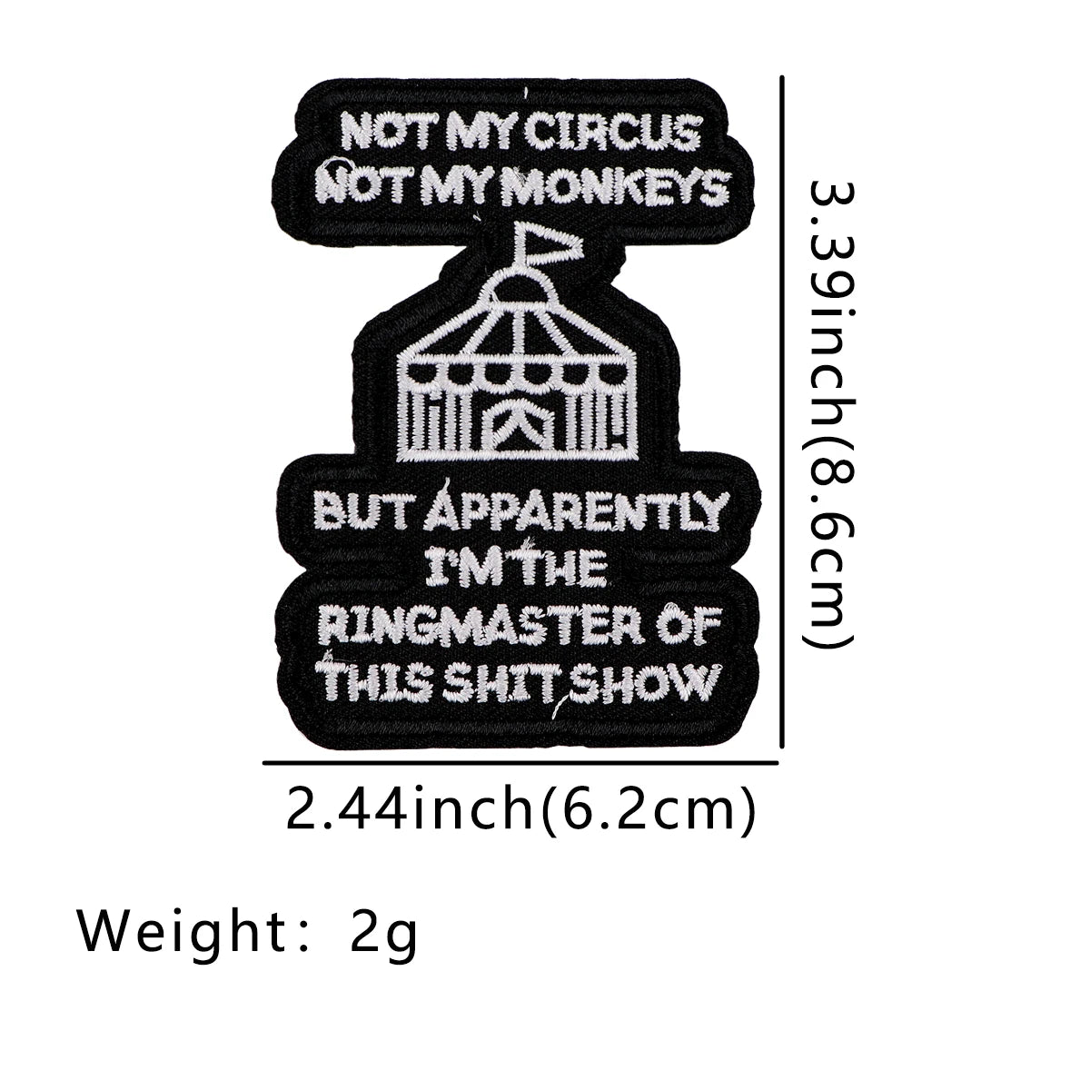 Cute Raccoon Embroidery Patch Funny Quotes Iron On Patches For Clothing Thermoadhesive Patches On Clothes DIY Sew Badges