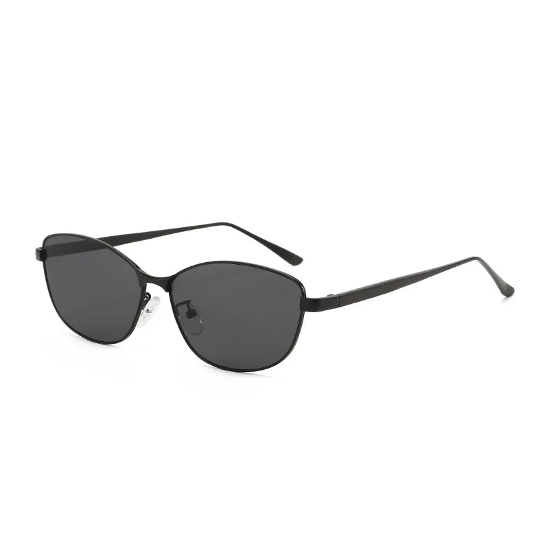 JNPCXI New Fashion Cat Eye Women Sunglasses Retro Trending Metal Blue Gradient Men Shades UV400 Sun Glasses