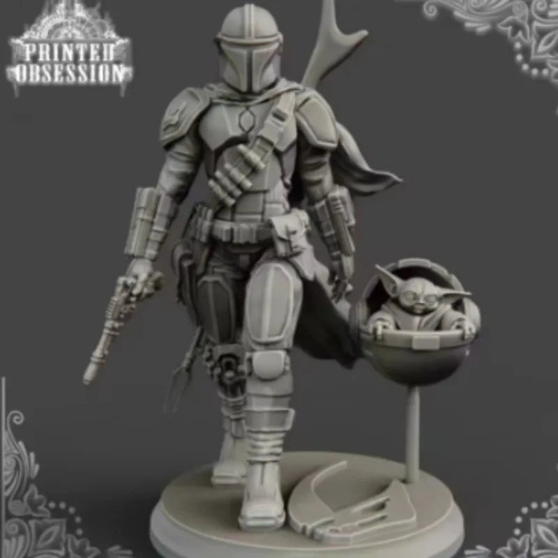 Alien Warrior 1/24 Scale Resin Figure Model Unassembled & Unpainted Garage Kit