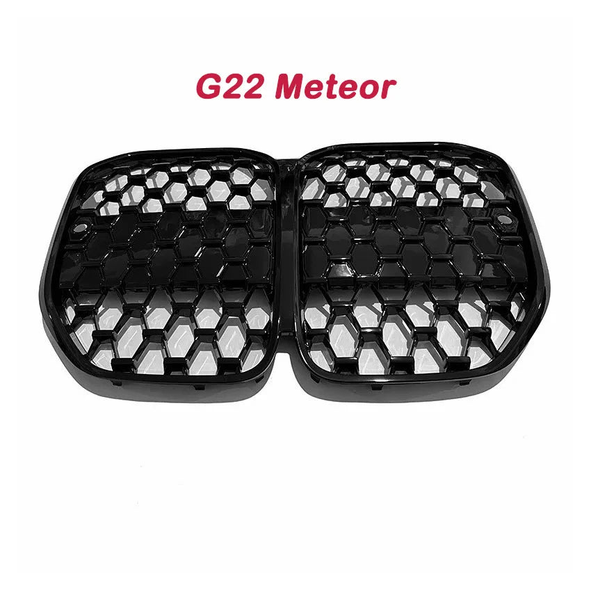 ACC Auto Racing Grid For BMW 4 Series G22 G23 Coupe 2 Doors 425i 430i M440i 2021-2024 Car Front Bumper Grille CS Style Black