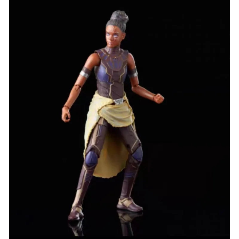 Original Hasbro Marvel Legends Series BLACK PANTHER SHURI Anime Figure Toy Collection Model