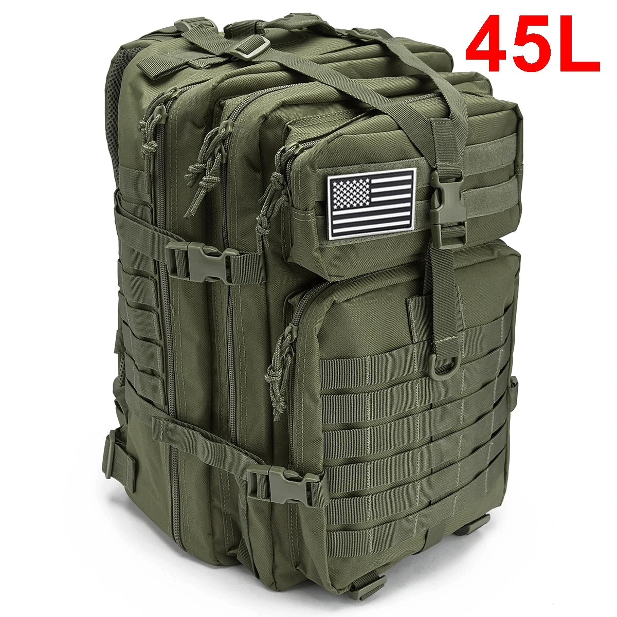 30/50L Tactical Backpack Military Survival Outdoor Molle Assault Pack Hiking Bag