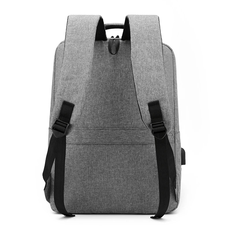 Business Laptop Backpack, Large Capacity Travel Bag w/ Adjustable Shoulder Strap