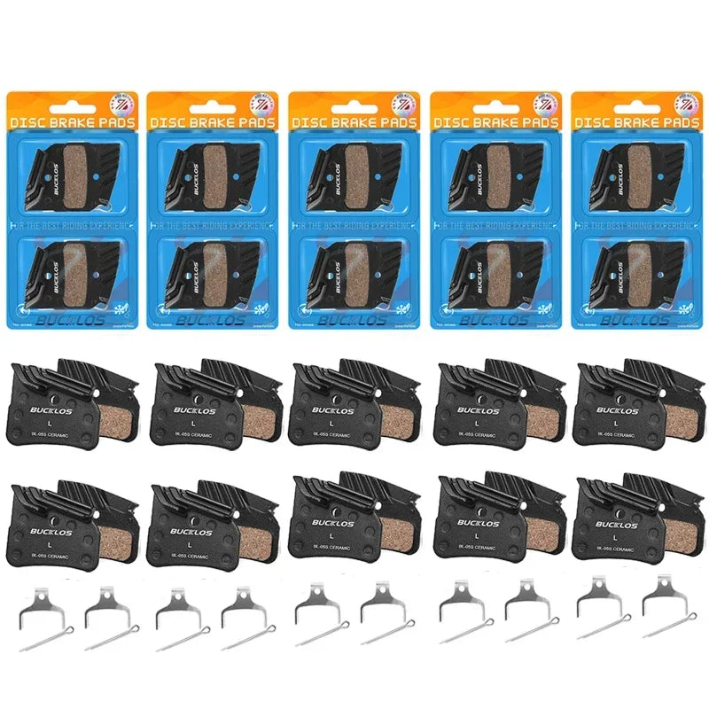 BUCKLOS Bicycle Brake Pads Ceramic MTB Bike Hydraulic Disc Brake Pads For SHIMANO N03A N04C D02S D03S Bike Disc Brake Parts