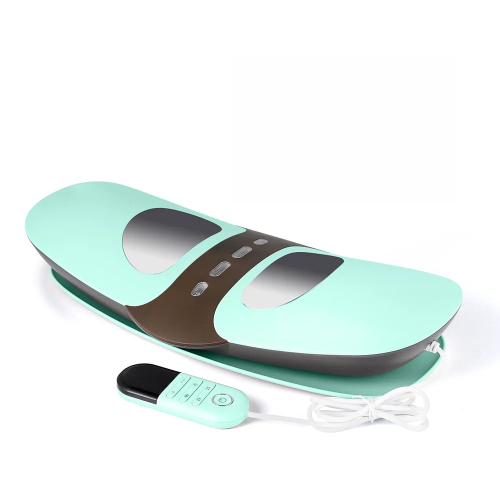 Electric Waist Traction Massager Adjustable Vibration Lumbar Traction Massager Waist Spine Support Back Massage Machine
