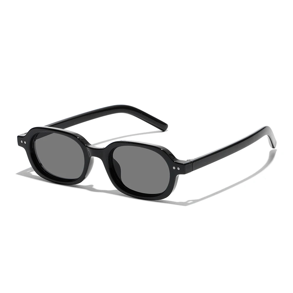 Retro Small Oval Sunglasses Women Men UV400 Fashion Shades Vintage Style Beach Travel Street Driving Outdoor Sun Glasses