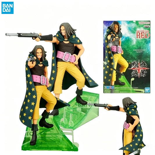 【IN STOCK】Original Banpresto One Piece Yasopp Red Hair Pirates Sniper 17cm Figure PVC Collectible Model Toy Gift