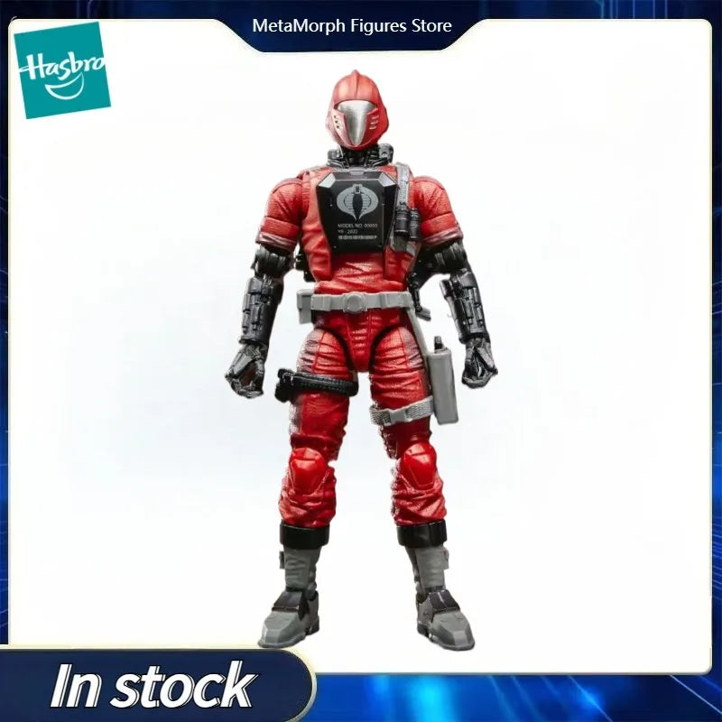 Original Hasbro G.I. Joe Classified Series 60 CRIMSON B.A.T. Anime Figure Collection Toys Ornaments