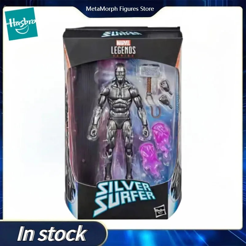 Original Hasbro Marvel Legends Series SILVERSURFER Action Toys Figure Collection Model
