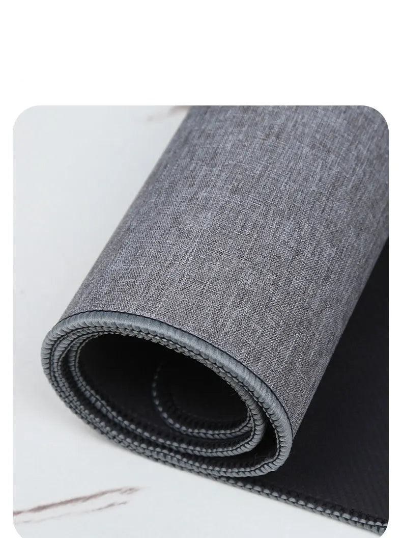 4MM Gaming MousePad Cotton and Linen Rubber Mouse Pad ,Large Desk Mat Gamer PC Desk Mat Keyboard Pad Computer Desk Pad
