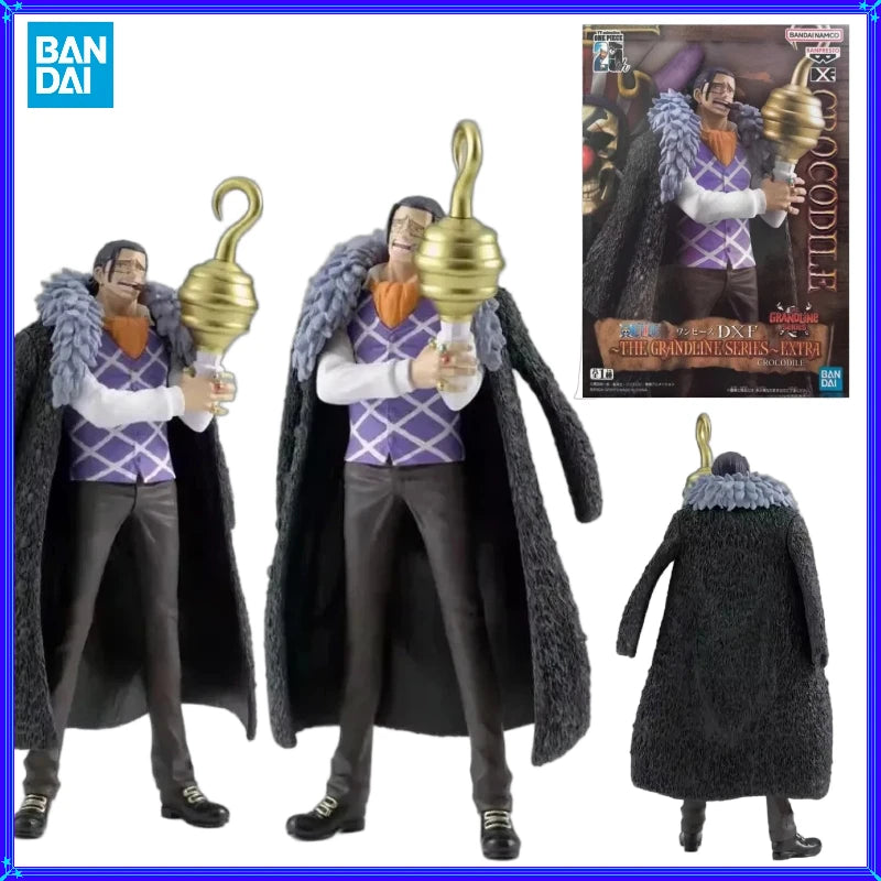 【IN STOCK】Original Banpresto DXF The Grandline Series Extra One Piece Crocodile 17cm Figure Collectible Model Toy Gift