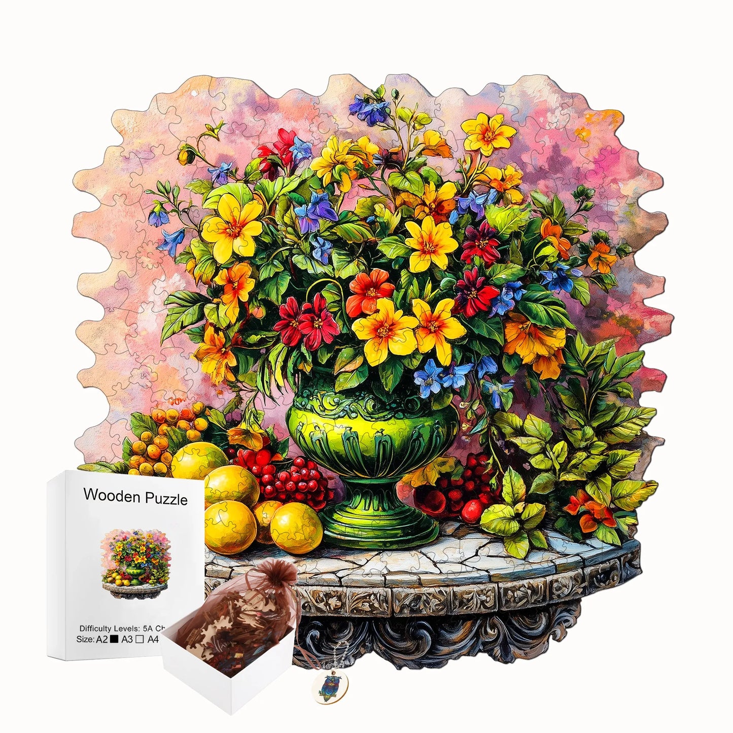 Human Candy Scenery Wooden Jigsaw Puzzle Wood Decor Painting Christmas and Halloween Gift Toy For Teen And Kid