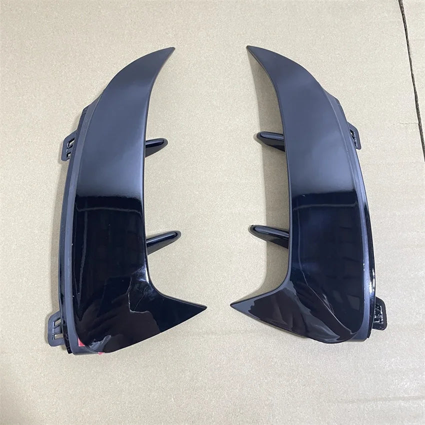 For Mercedes Benz W177 AMG Line Hatchback A180 A200 A220 A250 A35 2018-2023 Pair Rear Flicks Bumper Spoilder Canards Splitters