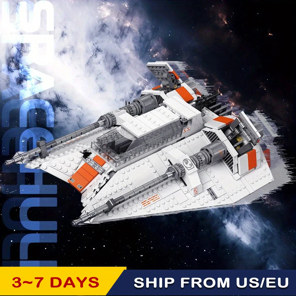 UCS Lego Puzzle 1006pcs Ideas Snowfighter Battle Fighter Model Building Blocks