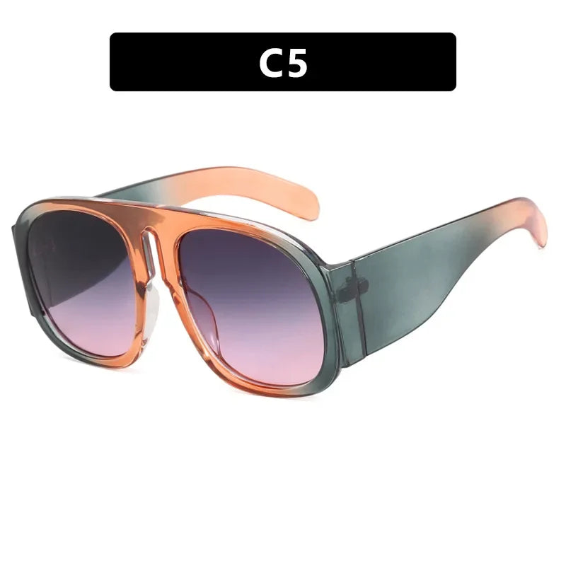 JNPCXI Goggles Oversized Glasses Frame Women One Piece Optical Shades Men Luxury Eyeglasses Frame Men Computer Glasses