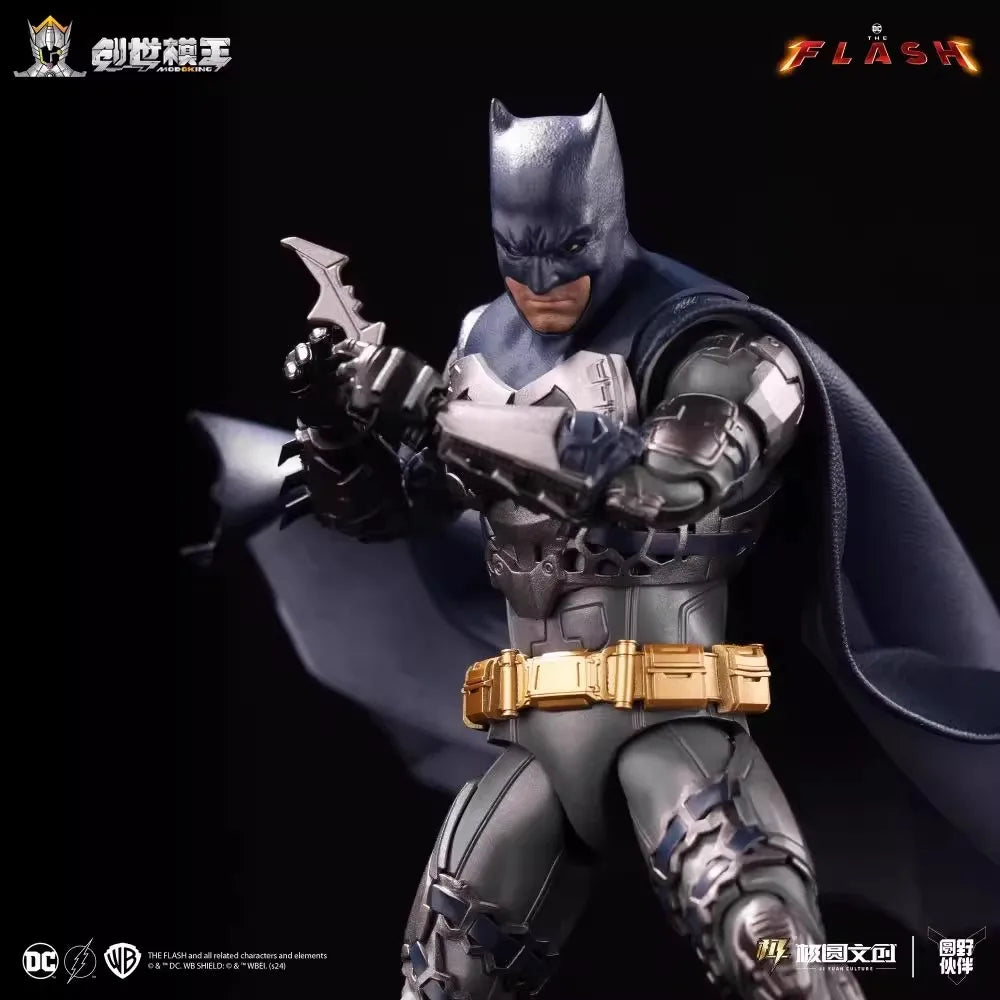 DC Justice League The Flash Movie 1/12 Ben Batman Action Figure Assembly Model