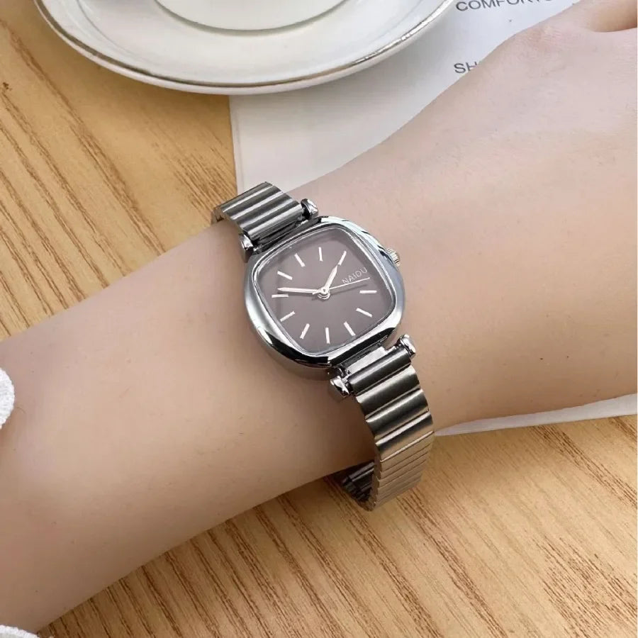 Fashion Women Watches Luxury Gold Colors Watch Ladies Steel Strap Quartz Wristwatch Clock Relogio Feminino Reloj Mujer