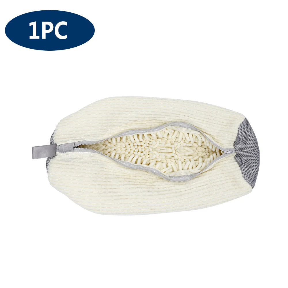 Shoe Washing Machine Bag Reusable Sneaker Cleaning Bag, Washer Mesh Laundry Bag