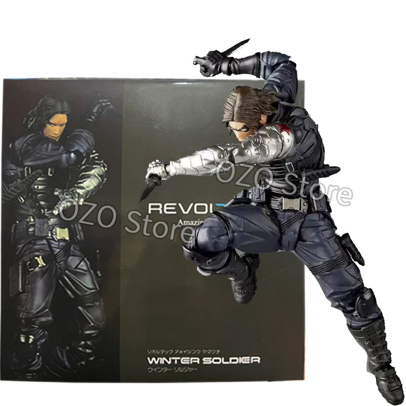 Moon Knight Revoltech Yamaguchi Action Figure Marc Spector Avengers Model Toys