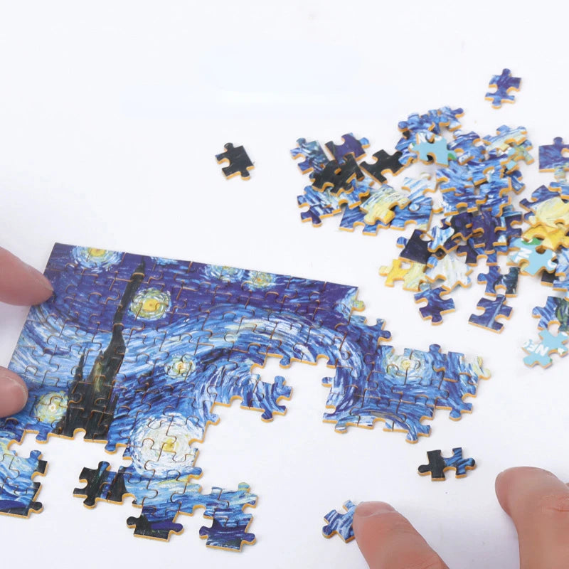 150pcs Matchbox Mini Cardboard Jigsaw Puzzles Toys for Children Adults Learning Educational Assemble Toy Games Jigsaw