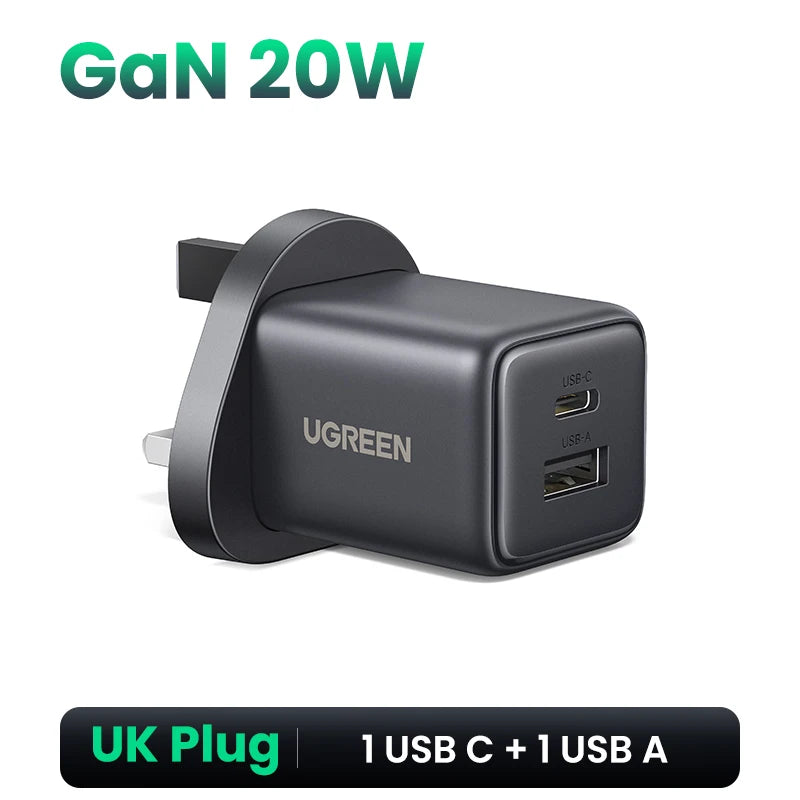 20W 30W GaN Charger Mini PD 3.0 USB C Phone Charger iPhone 16 14 Pro Samsung