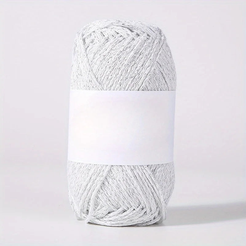 3.52oz Colorful Shiny Thread, Colorful Shiny Thread, Medium Thick Thread, Knitted Sweaters, Vests, Cushions And Other Crafts
