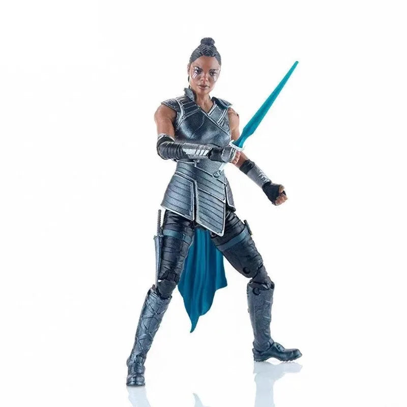 Original Hasbro Marvel Legends Series Thor & Valkyrie Anime Figure Toy Collection Gift