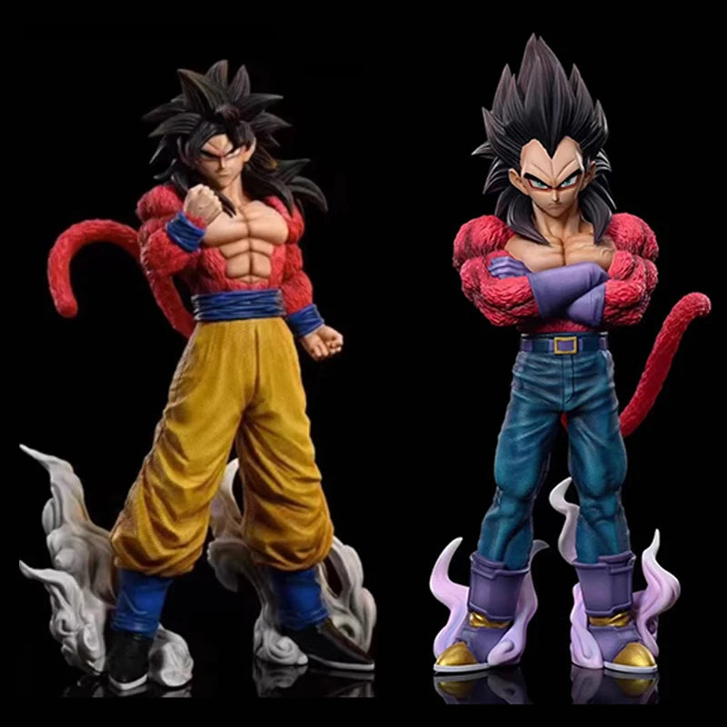 29cm Dragon Ball Super Vegeta Figures SSJ4 Goku Action Figures Super Saiyan Anime PVC Model Collection Toys