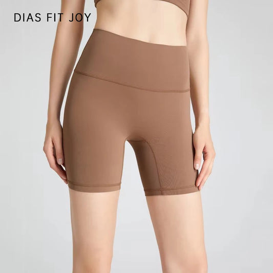 DIAS FIT JOY Quick Drying Women's Fitness Shorts Summer Sports Yoga Pants Gym Solid Color Yoga Shorts For Summer