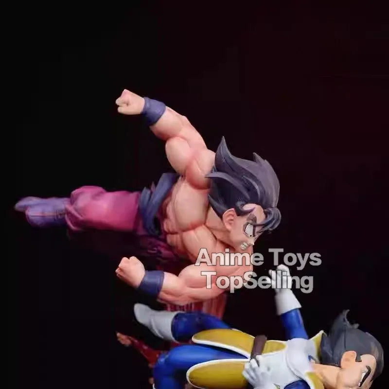 23cm/9.05in Anime Dragon Ball Z Figure, Goku Vs Vegeta Figure PVC Collectible