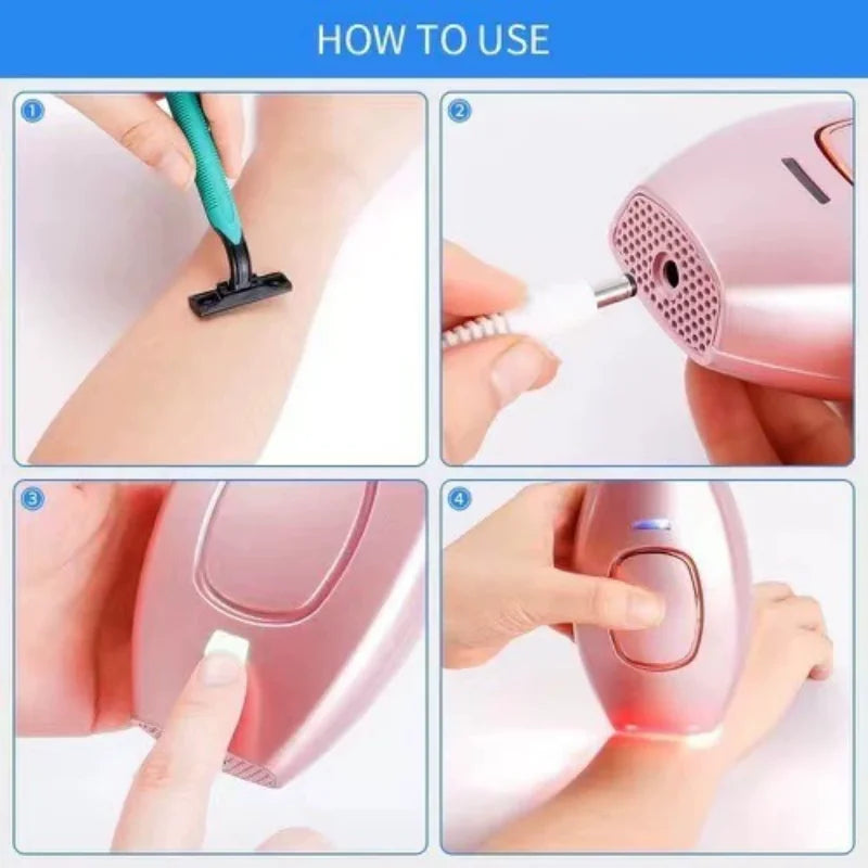 Popular hair removal device laser, IPL womens shaving strong pulse hair removal